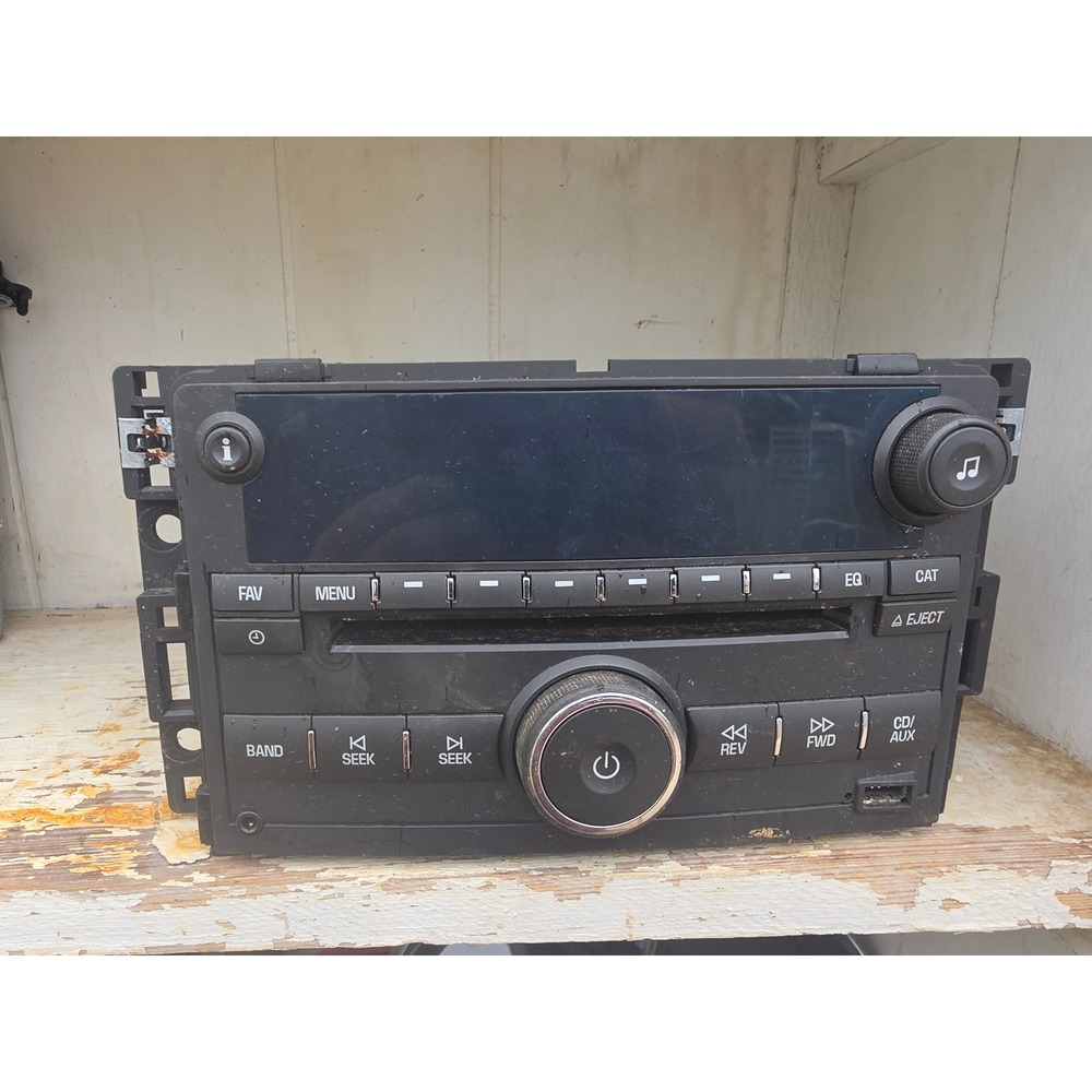 OEM Chevrolet GMC Radio CD Player Auxiliary USB Head‎ Unit 25964501 For Parts